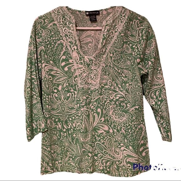 Valerie Bertinelli Tunic Top - Picture 1 of 11